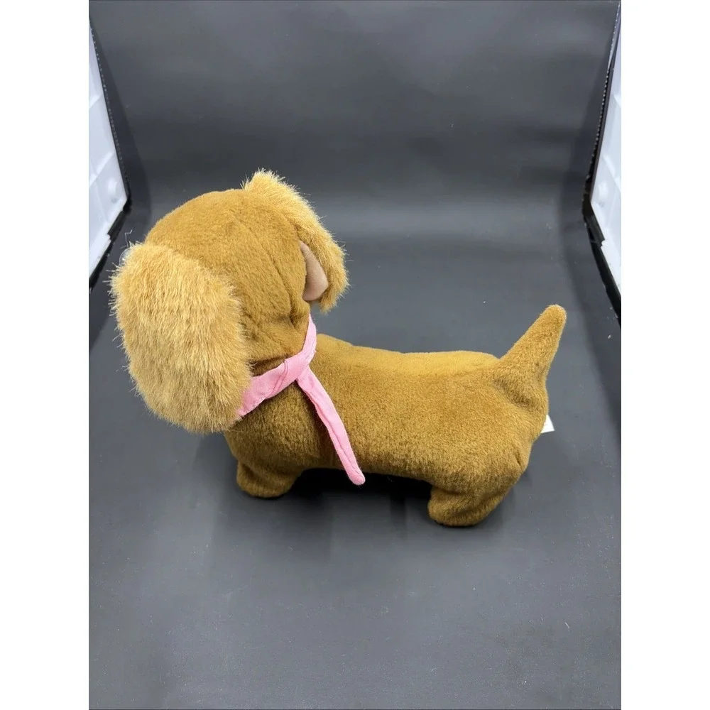 Westminster Dottie the Dachshund Animated Dog Barks Moves Plush